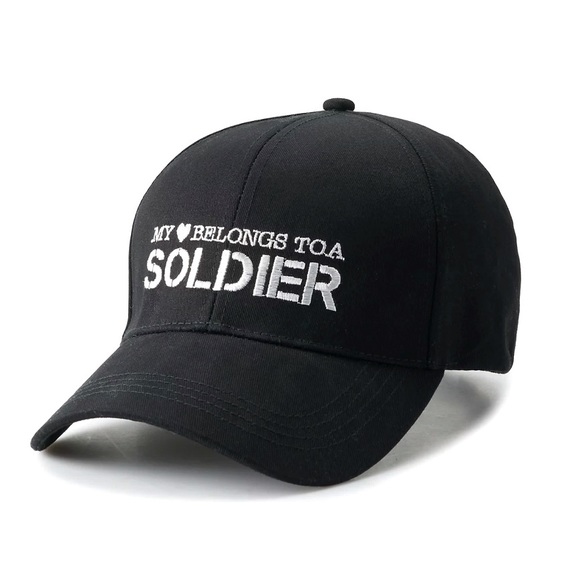 Sonoma Accessories - My Heart Belongs to a Soldier Baseball Cap Sonoma Black